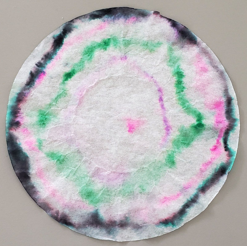 Ellie 3 Coffe Filter Art