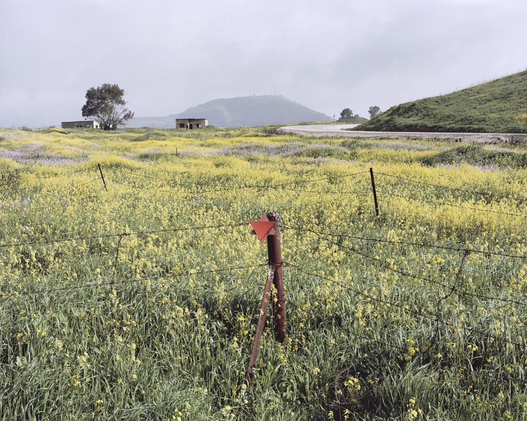 Minefield Golan Heights 2013